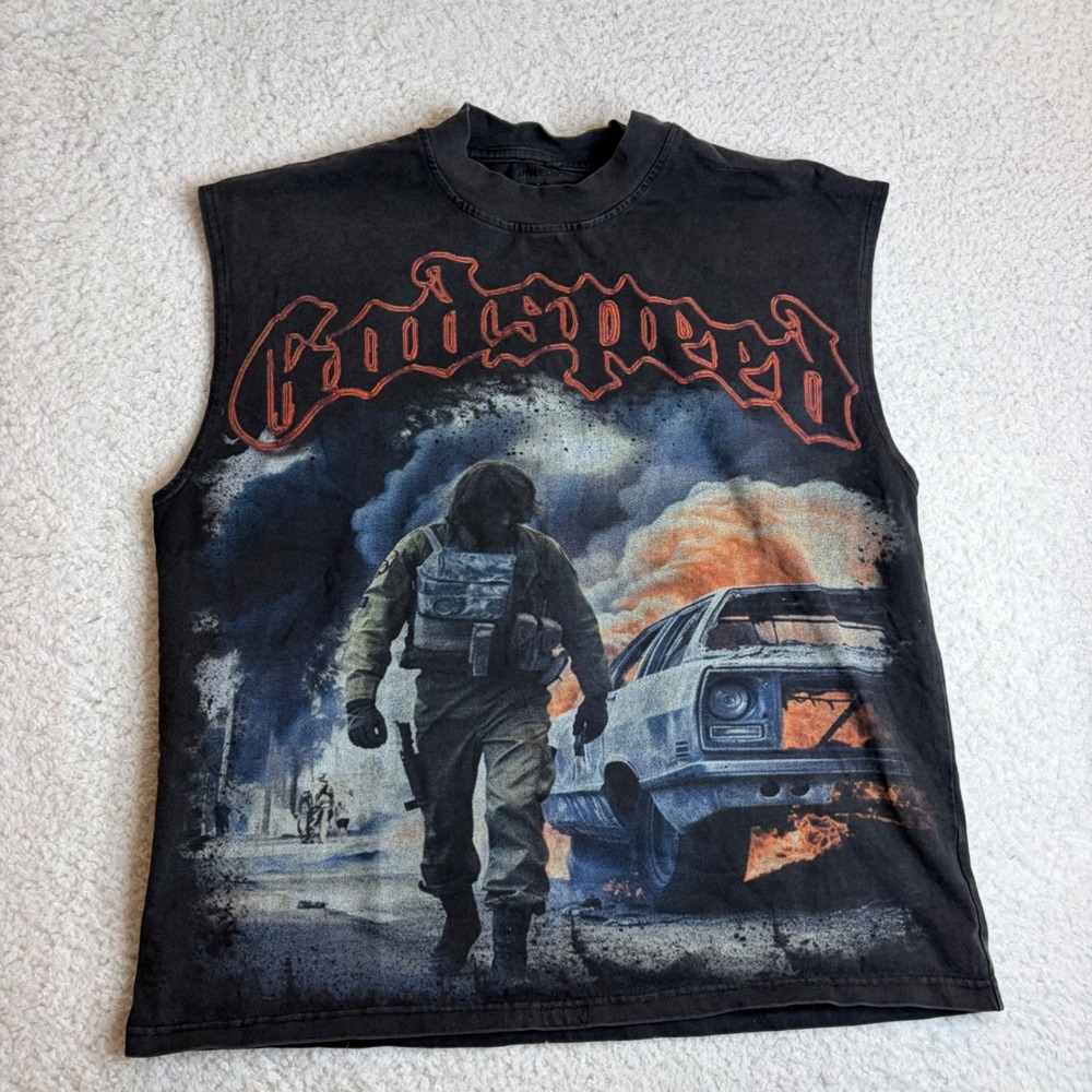 Godspeed Rarity Collection MMXXIII  Muscle Tee Black Numbered 60/200 M